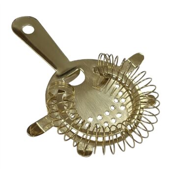 Beaumont Hawthorne 4-Prong Strainer Gold Plated