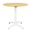 Bolero Folding Polypropylene Table 800mm Mustard Yellow