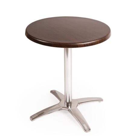 Special Offer Bolero Round Dark Brown Table Top and Base Combo 1 Special Offer Bolero Round Dark Brown Table Top and Base Combo