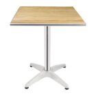 Bolero Ash Top Table Square 600mm (Single)