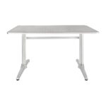 Bolero Double Pedestal Table Rectangular 1200mm