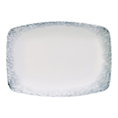 Ripple Rectangular Plate 32cm