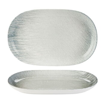 Linear Oval Platter 28 x 18cm 11 x 7"