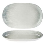 Linear Oval Platter 33 x 21cm 13 x 8"