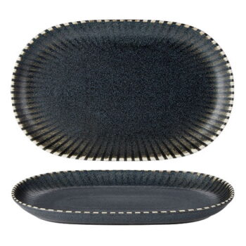 Flint Oval Platter 33 x 21cm 13 x 8"