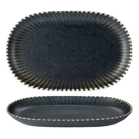 Flint Oval Platter 33 x 21cm 13 x 8"