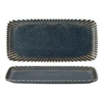 Flint Rect Platter 34 x 16cm 13? x 6?"
