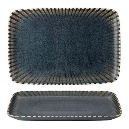 Flint Rect Platter 33 x 23cm 13 x 9"