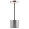 Tempo Grey Table Lamp 29cm / 11.5"