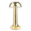 Dome Brassy Table Lamp 22cm/8.5"