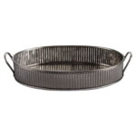 Serving Tray Antique Silver 31cm