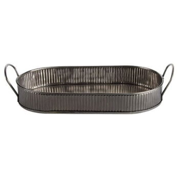Combo/Serving Platter Antique Silver 35cm