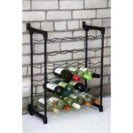 Metaltex Wine Rack Metal 30 Bottle
