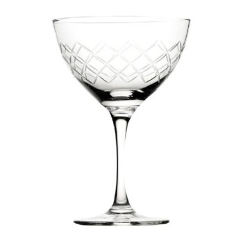 Utopia Raffles Diamond Martini Glasses 190ml (Pack of 6)