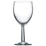Utopia Saxon Wine Goblets 340ml CE Marked at 125ml 175ml and 250ml (Pack of 48)