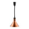 Buffalo Conical Retractable Heat Shade Copper Finish