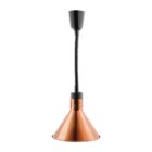 Buffalo Conical Retractable Heat Shade Copper Finish
