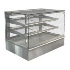 Cossiga Tower GOG Heated Countertop Display Single Glass Top and Doors 900mm