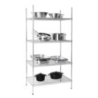 Vogue 4 Tier Wire Shelving Kit 915x610mm