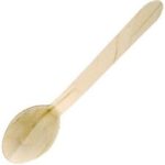 Disposable Dessert Spoons Birchwood   Pack of 100