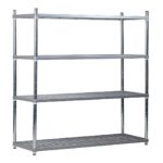 Craven 4 Tier Nylon Coated Wire Shelving 1700x875x591mm