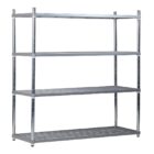 Craven 4 Tier Nylon Coated Wire Shelving 1700x1175x391mm