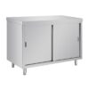Vogue Stainless Steel Floor Standing Cupboard 1200mm