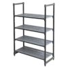 Cambro Camshelving Basics 4 Tier Shelving Starter Unit 1830 x 1370 x 530mm