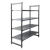 Cambro Camshelving Basics Plus 4 Tier Shelving Starter Unit 1830 x 1525 x 610mm