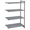 Cambro Camshelving Basics Plus Add-On Unit 4 Tier With Vented Shelves 1830H x 1328W x 540D mm