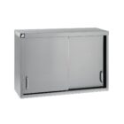 Parry Stainless Steel Sliding Door Wall Cupboard 900mm