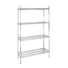 Vogue 4 Tier Wire Shelving Kit 915x460mm