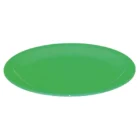 Olympia Kristallon Polycarbonate Plates Green  230mm (Pack of 12)