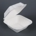 Fiesta Compostable Bagasse Burger Boxes with Side Ridges 153mm (Pack of 500)