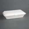 Fiesta Compostable Bagasse Hinged Food Containers 248mm (Pack of 250)