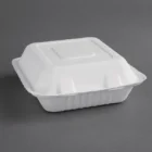 Fiesta Compostable Bagasse Hinged Food Containers 223mm (Pack of 200)