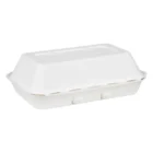 Fiesta Compostable Bagasse Food Containers 9x6" (Pack of 200)