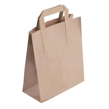 Brown Paper Carrier Bags Medium (Pack of 250)