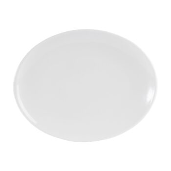 Oval Plate 36 x 28cm/ 14¼" x 11"  (box 6)