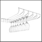 WINE GLASS RACKS & STORAGE